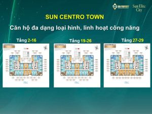 căn hộ studio tòa c3 sun centro town bãi cháy hạ long