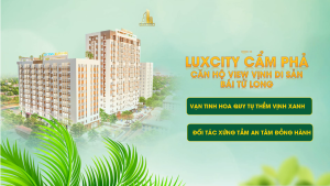 Căn hộ view vịnh Luxcity Cẩm Phả