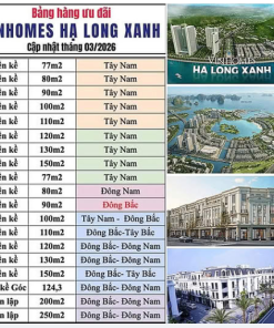 🔥Ưu đãi suất bán sớm! Vinhomes Hạ Long Xanh – Quỹ căn giá tốt hơn thị trường 15%